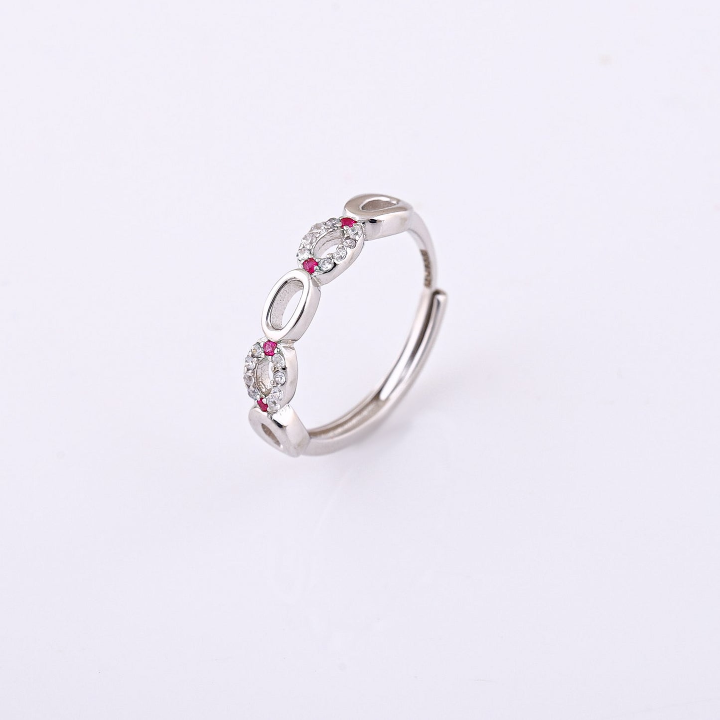 Blush Infinity Ring