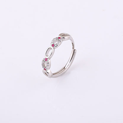 Blush Infinity Ring