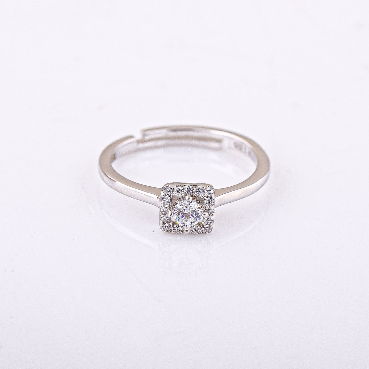 Square Brilliance Ring