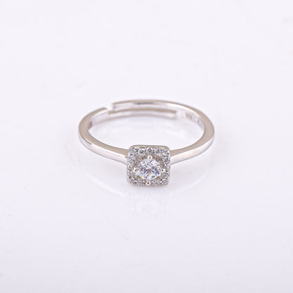 Square Brilliance Ring