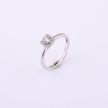 Square Brilliance Ring