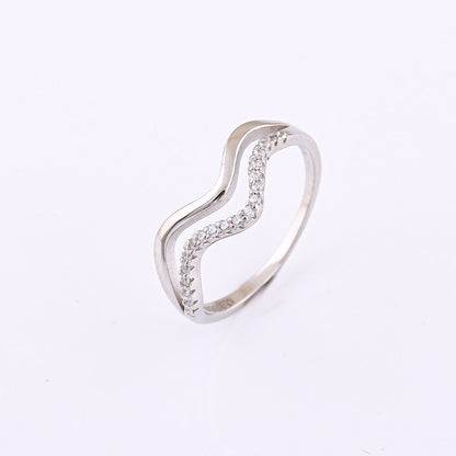 Wave of Brilliance Ring