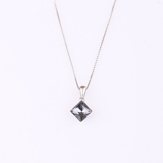 Midnight Cube Necklace