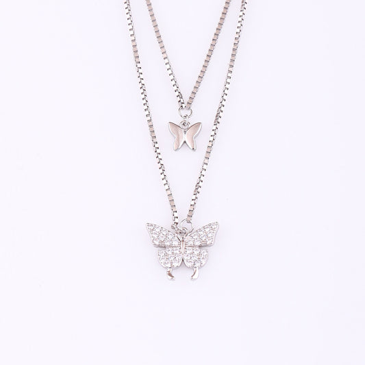 Butterfly Duo Necklace