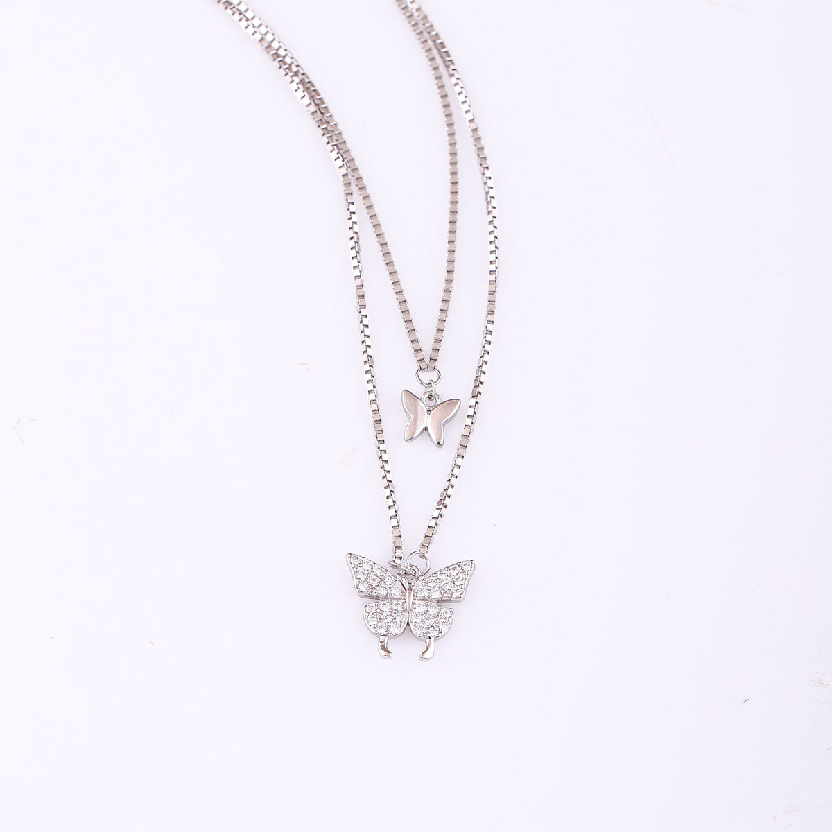 Butterfly Duo Necklace