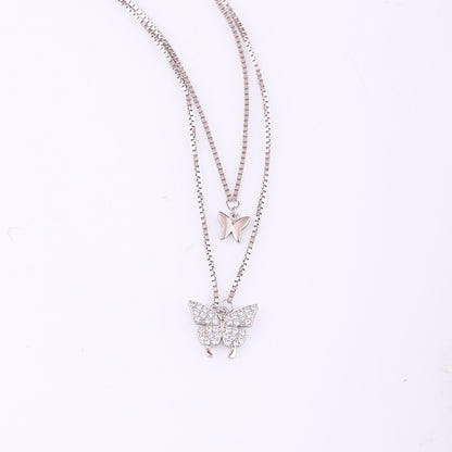 Butterfly Duo Necklace