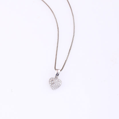 Glistening Heart Necklace