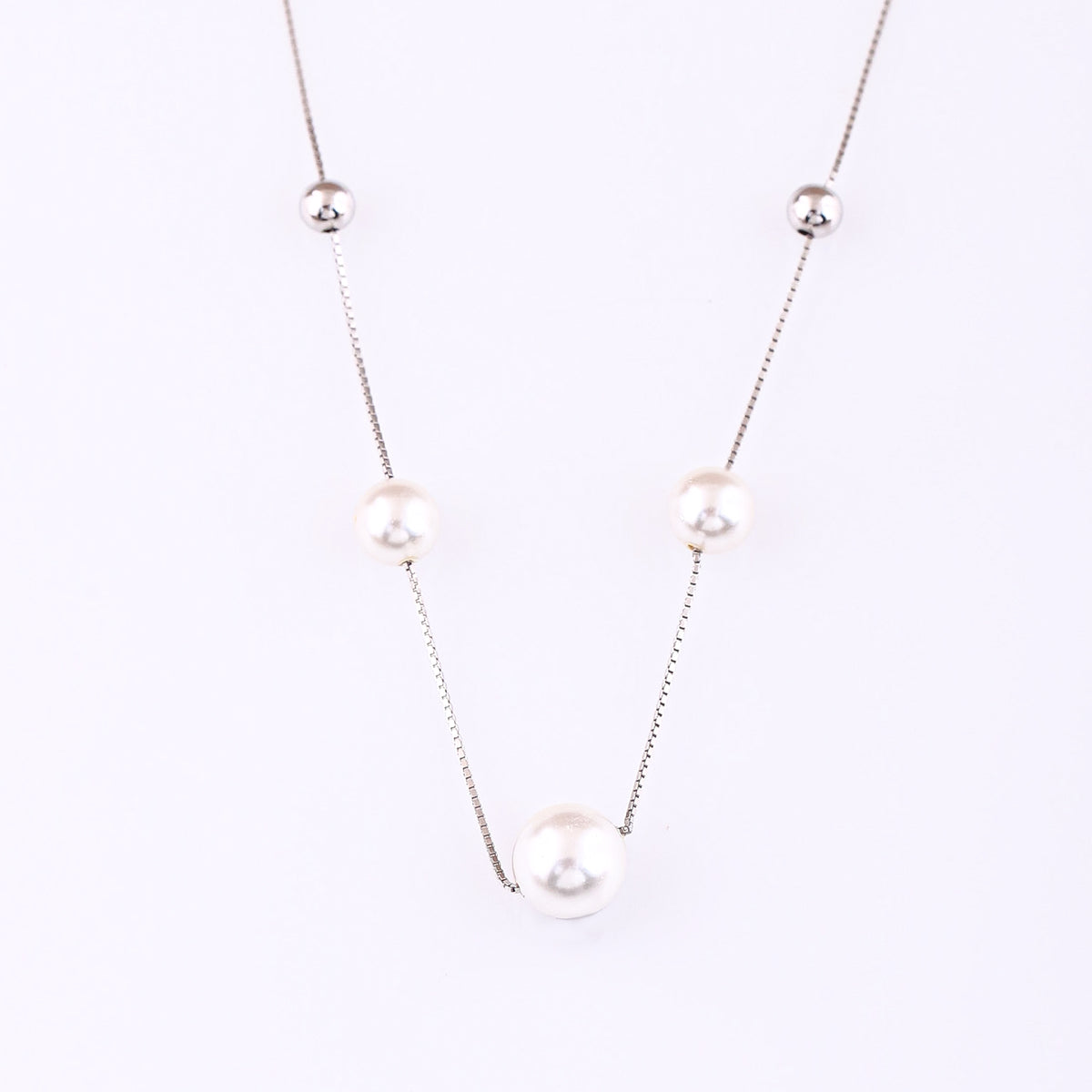Pearl Cascade Necklace